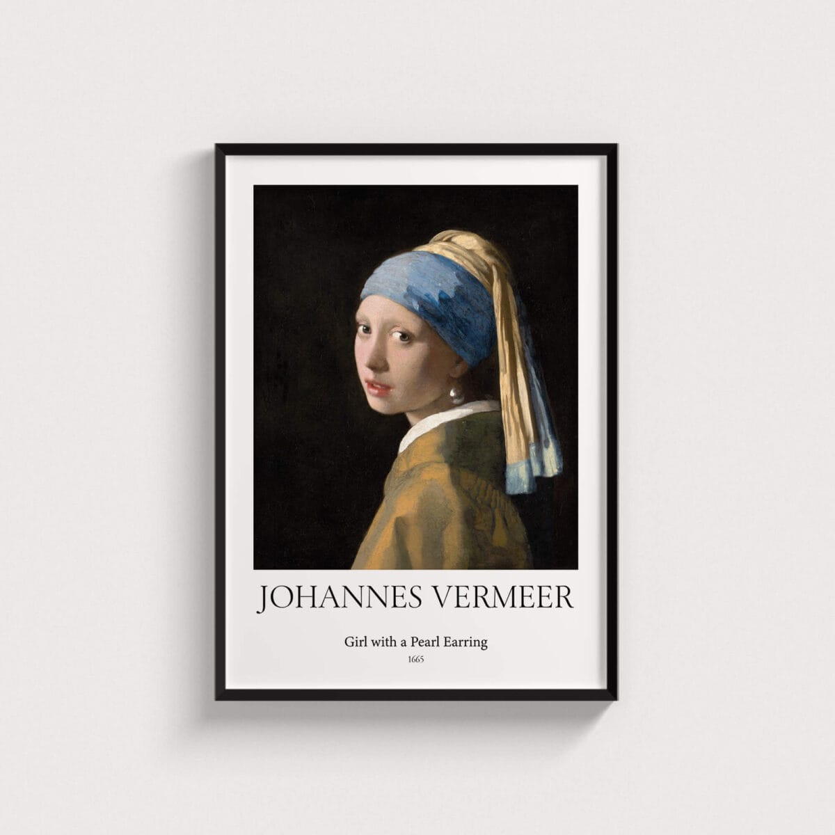 Johannes Vermeer - Girl with a Pearl Earring